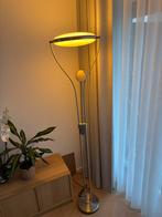 Stijlvolle vloerlamp met leeslamp - dimbaar, Huis en Inrichting, Lampen | Vloerlampen, Ophalen, Zo goed als nieuw, Metaal, 150 tot 200 cm