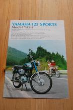 Yamaha 125 cc sports model YAS-1, Ophalen of Verzenden, Yamaha