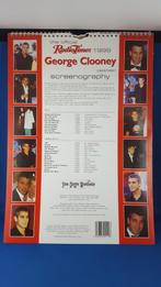 Vintage kalender 1999, George Clooney, Radio Times. 4A3, Verzamelen, Film en Tv, Gebruikt, Ophalen of Verzenden