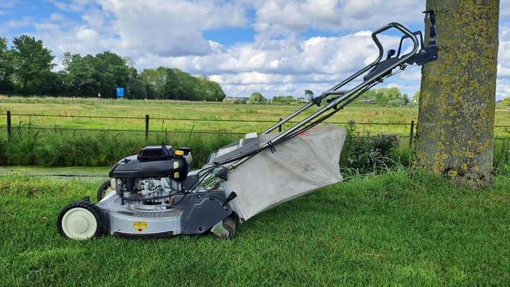KAAZ lm 5350 kxr hvc loopmaaier/ gazonmaaier., Tuin en Terras, Grasmaaiers, Gebruikt, Benzine-grasmaaier, 40 t/m 49 cm, Cirkelmaaier