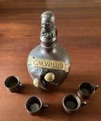 Origineel Galvados kruikje met 4 kopjes., Ophalen of Verzenden, Gebruikt, Frankrijk, Overige typen