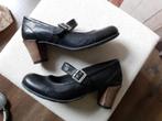 izgst! mooie Wolky dames pumps met gesp maat 40 - zwart leer, Kleding | Dames, Schoenen, Zwart, Ophalen of Verzenden, Zo goed als nieuw