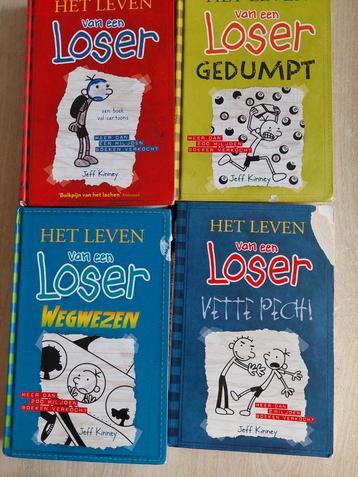 Het Leven van een Loser - 4 Boeken beschikbaar voor biedingen
