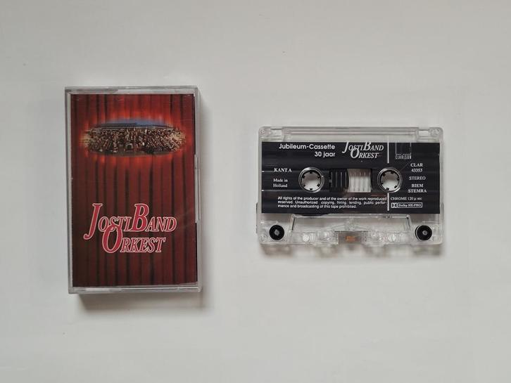 Josti Band Orkest – Jubileum cassette, Cd's en Dvd's, Cassettebandjes, Zo goed als nieuw, Origineel, Pop, 1 bandje, Ophalen of Verzenden