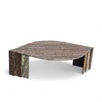 Roche Bobois salontafel marmer model Eye midcentury, Huis en Inrichting, Tafels | Salontafels, Ophalen, Roche Bobois, 100 tot 150 cm