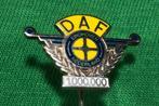Daf speldje 1000000 emaille zilverkleur, Verzamelen, Speldjes, Pins en Buttons, Ophalen of Verzenden, Zo goed als nieuw, Overige onderwerpen