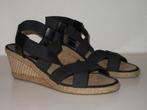 Espadrilles met sleehak – maat 38/39, Ophalen of Verzenden, Gedragen, Zwart, Espadrilles of Moccasins
