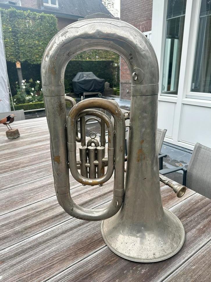 Couesnon & Cie Tuba - Serienummer 60340, Muziek en Instrumenten, Blaasinstrumenten | Tuba's, Gebruikt, Overige typen, Ophalen of Verzenden