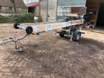 Paus ladderwagen solarlift 18 meter, Ladder, Opvouwbaar of Inschuifbaar, Zo goed als nieuw, 4 meter of meer