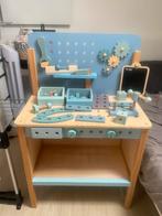 Little dutch houten gereedschaps tafel, Kinderen en Baby's, Speelgoed | Houten speelgoed, Ophalen, Gebruikt, Meubelstuk of Keukentje