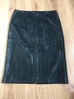 Zara basic zwarte nep leer leren rok kokerrok l, Zara, Maat 42/44 (L), Knielengte, Ophalen of Verzenden