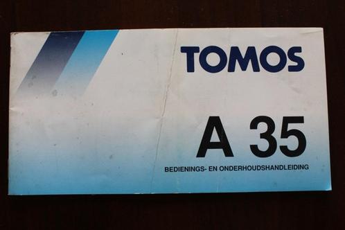 Tomos A35 1993  instructie boekje / handleiding, Fietsen en Brommers, Handleidingen en Instructieboekjes, Gebruikt, Ophalen of Verzenden