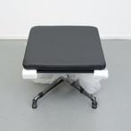 1x Vitra Eames EA 223 Hocker Soft Pad Zwart - Chroom Nieuw