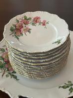Vintage Porseleinen Gebakstel - 13 Delig, Antiek en Kunst, Antiek | Servies compleet, Ophalen