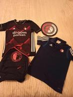 Feyenoord shirt+ polo + klok + rugzak + spinner, Ophalen of Verzenden, Zo goed als nieuw, Jongen of Meisje, Shirt of Longsleeve