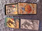 Luxe Tarot set in metalen doos, Ophalen of Verzenden, Nieuw, Tarot of Kaarten leggen, Overige typen