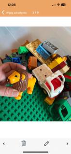 Duploset dierentuin met 4 grondplaten, ambulance, brandweer, Kinderen en Baby's, Speelgoed | Duplo en Lego, Ophalen, Zo goed als nieuw