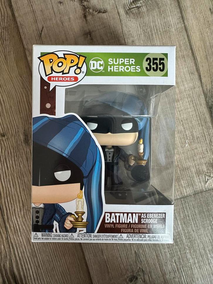 Funko Pop! Batman als Ebenezer Scrooge #355, Verzamelen, Poppetjes en Figuurtjes, Zo goed als nieuw, Ophalen of Verzenden