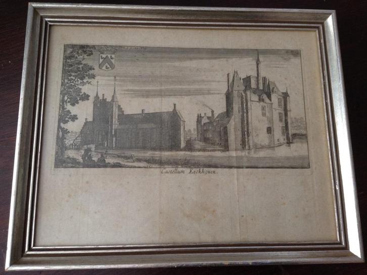 1678 - Franz ERTINGER - Zicht op Kasteel Eekhoven Antwerpen, Antiek en Kunst, Kunst | Schilderijen | Klassiek, Ophalen