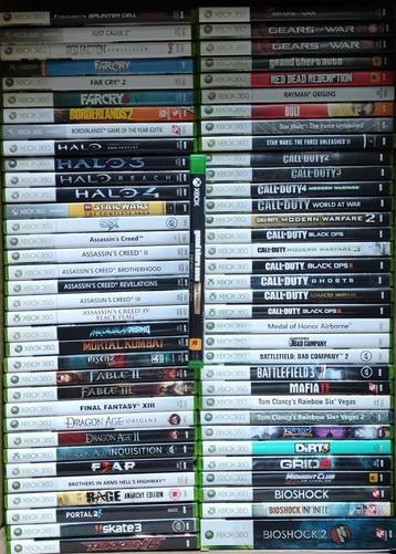 Xbox 360 games beschikbaar voor biedingen
