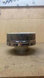 Verloop voor kachelpijp van enkel naar dubbel 100/200, Ophalen, Nieuw