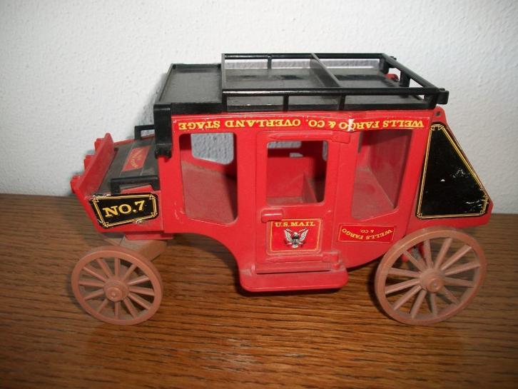 Wells Fargo & Co postkoets western, Kinderen en Baby's, Speelgoed | Playmobil, Gebruikt, Complete set, Ophalen of Verzenden
