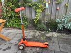 Micro mini step oranje, led wheel, optioneel zitje, duwsteun, Fietsen en Brommers, Steps, Ophalen of Verzenden, Zo goed als nieuw