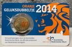 Oranje Geluksdubbeltje 2014 Coincard, Ophalen of Verzenden, Koningin Beatrix, 10 cent, Losse munt