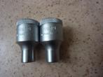 2x nieuw gedore 8mm dopsleutel 1/2" 6-kant type is No.19, Auto diversen, Autogereedschap, Ophalen of Verzenden, Nieuw