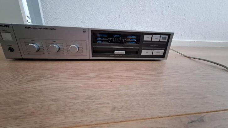 Philips FA141 Versterker - Vintage Stereo, Audio, Tv en Foto, Versterkers en Receivers, Gebruikt, Stereo, Minder dan 60 watt, Overige merken
