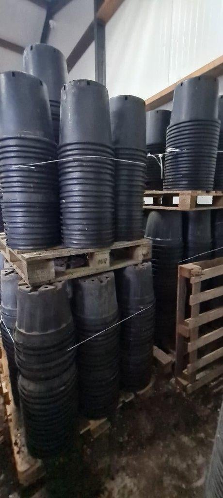 WEG=WEG Kunststof potten / containers 9L/15L/18,5L/20L/25L, Tuin en Terras, Bloempotten, Ophalen, Kunststof, Gebruikt, Rond