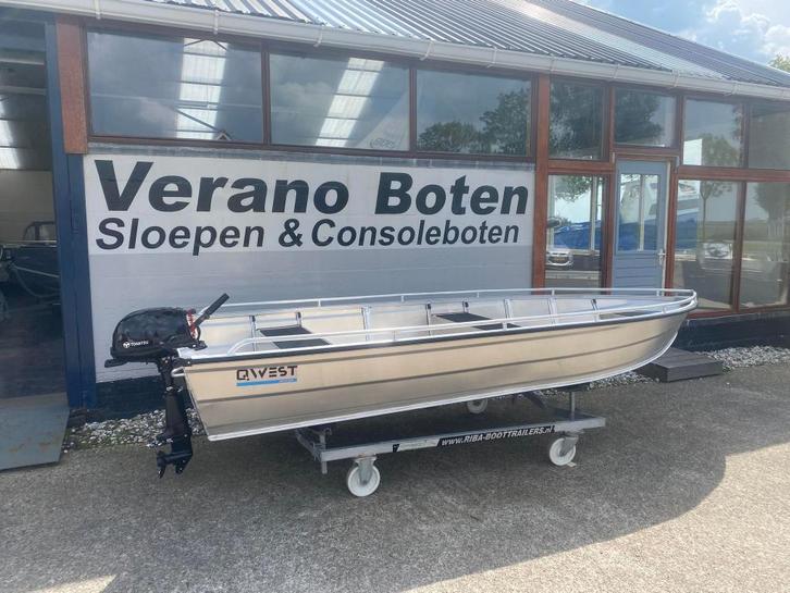 qwest B421 (bj 2024), Watersport en Boten, Vis- en Consoleboten, Nieuw, 3 tot 6 meter, Overige brandstoffen, Aluminium