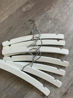 Kledinghangers babykleding hout wit 8 st, Ophalen, Zo goed als nieuw, Hout, Kinderen
