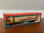 Tekno DAF 95 met bulkoplegger 1:50, Hobby en Vrije tijd, Modelauto's | 1:50, Ophalen of Verzenden, Zo goed als nieuw, Bus of Vrachtwagen