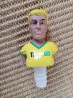 Wijnflesstopper Voetbal Brazilie, Ophalen of Verzenden, Nieuw, Buitenlandse clubs, Beeldje of Poppetje