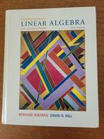 Elementary linear algebra., Gelezen, Kolman, hill, Ophalen of Verzenden, WO
