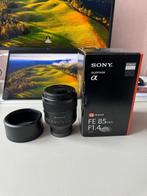 Sony FE 85MM F1.4 GM (SEL85F14GM)  Factuur & Garantie, Zo goed als nieuw, Standaardlens, Ophalen