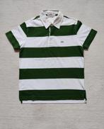 Thomas Burberry poloshirt groen/wit maat L, Maat 52/54 (L), Ophalen of Verzenden, Zo goed als nieuw, Burberry