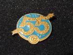 Efteling pin 55 jaar Efteling., Verzamelen, Efteling, Button of Speldje, Ophalen of Verzenden, Zo goed als nieuw