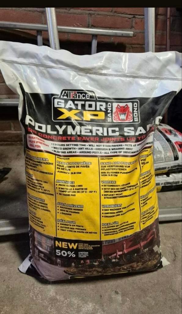 Alliance Polymeric sand zwart. 2+1 gratis!, Tuin en Terras, Aarde en Mest, Ophalen of Verzenden