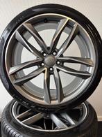 20” Audi A6 C7 velgen + Pirelli zomerbanden, Ophalen, Gebruikt, 255 mm, Banden en Velgen