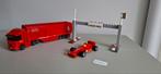 Lego Racers set 8153 Ferrari F1 truck, Ophalen of Verzenden, Gebruikt, Complete set, Lego