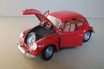 road tough volkswagen beetle 1967 model auto rood, Hobby en Vrije tijd, Modelauto's | Overige schalen, Zo goed als nieuw, Auto