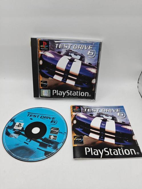 Test Drive 6 PS1, Spelcomputers en Games, Games | Sony PlayStation 1, Zo goed als nieuw, Racen en Vliegen, 1 speler, Vanaf 3 jaar