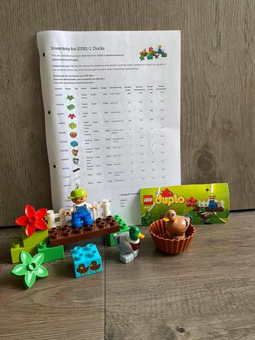 Lego Duplo 10581 - bos eenden beschikbaar voor biedingen