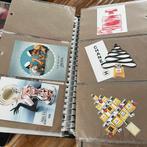 Zeer oude verzameling parfum geurkaartjes GRATIS VERZENDEN, Ophalen, Zo goed als nieuw, Overige typen