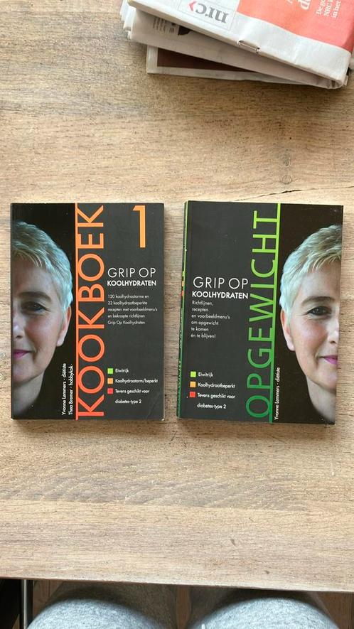 Yvonne Lemmers - Kookboek grip op koolhydraten, Boeken, Kookboeken, Zo goed als nieuw, Verzenden