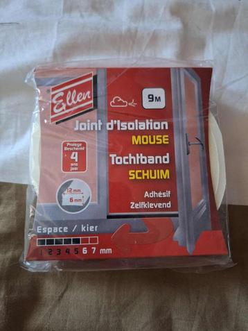 Tochtband 9 meter nieuw in verpakking beschikbaar voor biedingen