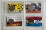 KNM coincard Willemspenning + 3 andere penning, Ophalen of Verzenden, Overige materialen, Nederland