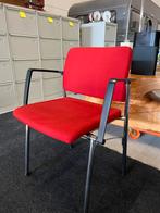 10x Ahrend model 312 vergaderstoelen, armsteunen. Oranje, Huis en Inrichting, Ophalen, Gebruikt, Overige kleuren, Geen